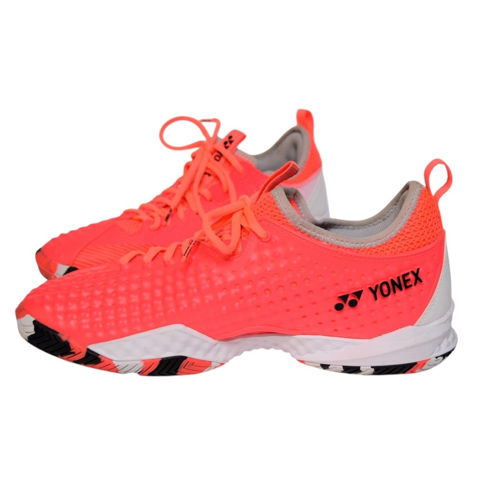 Yonex Power Cushion Fusionrev 4 Tennis Shoes Mens Size 10 Red White SHTF4MACEX